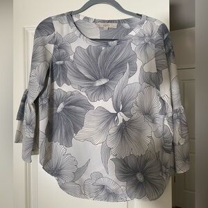 LOFT Floral Blouse